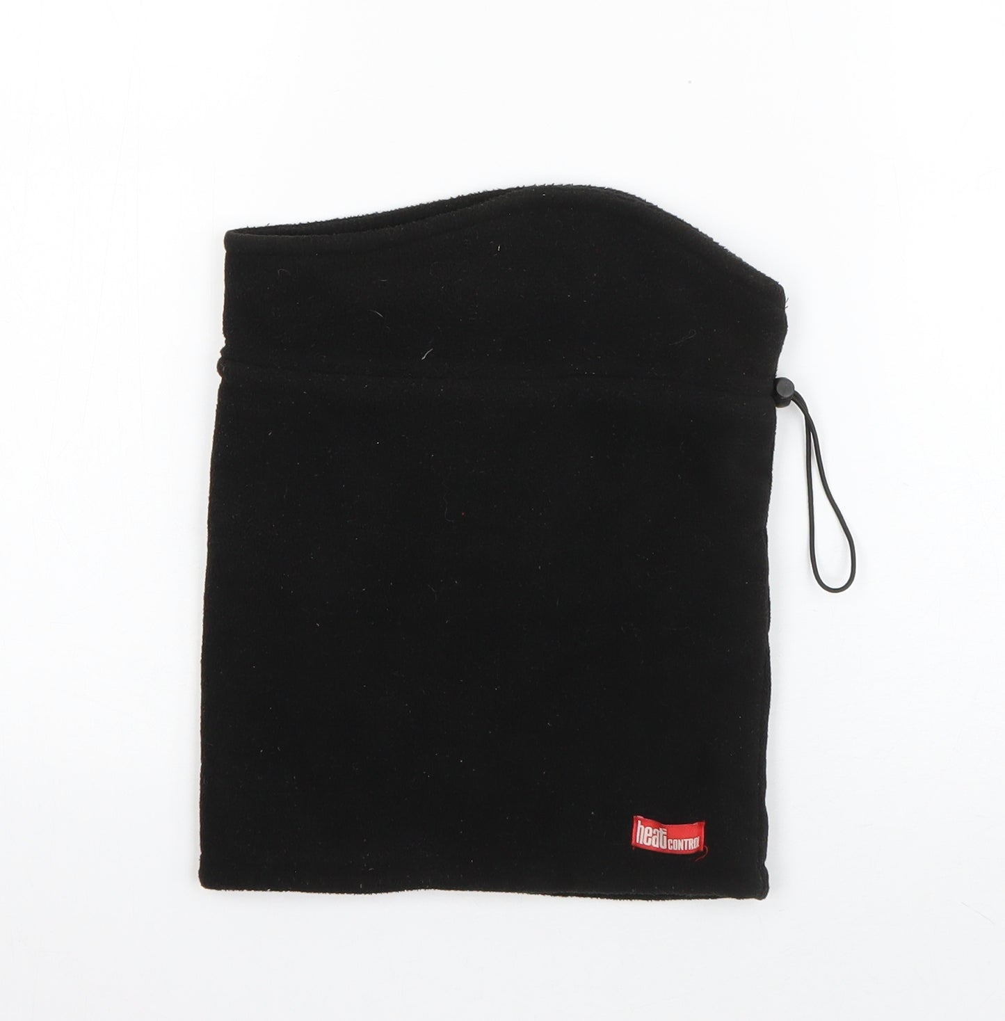 Heat Control Mens Black Polyester Infinity Scarf Scarf One Size - Snood