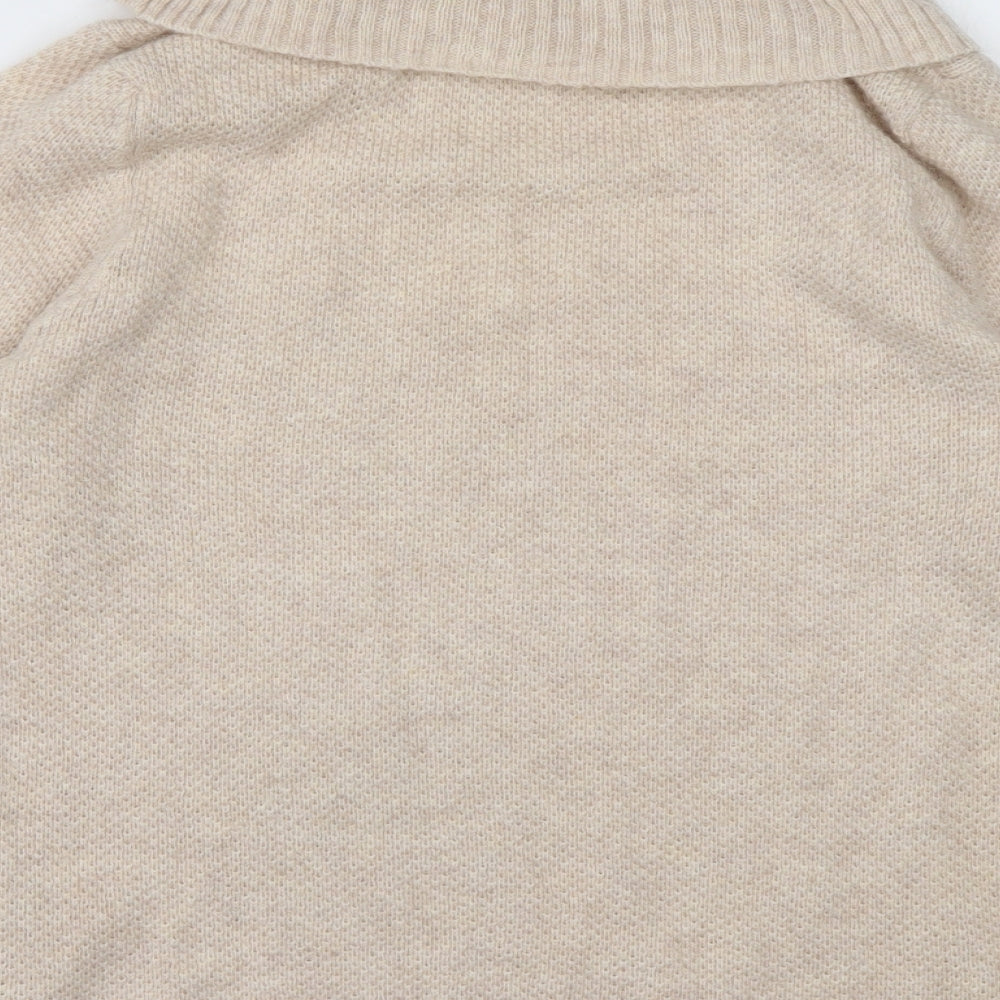 Marks and Spencer Womens Brown Polyamide Pullover Sweatshirt Size 14 Pullover