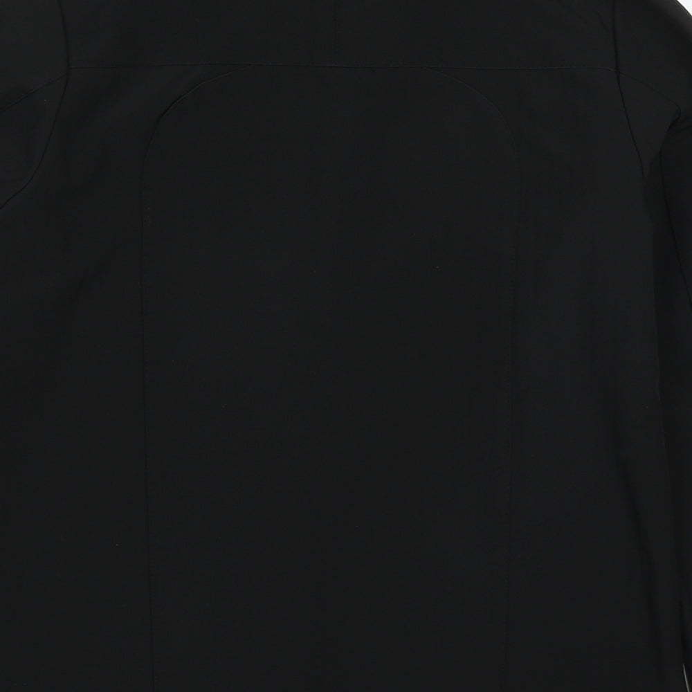 Crane Womens Black Jacket Size S Zip