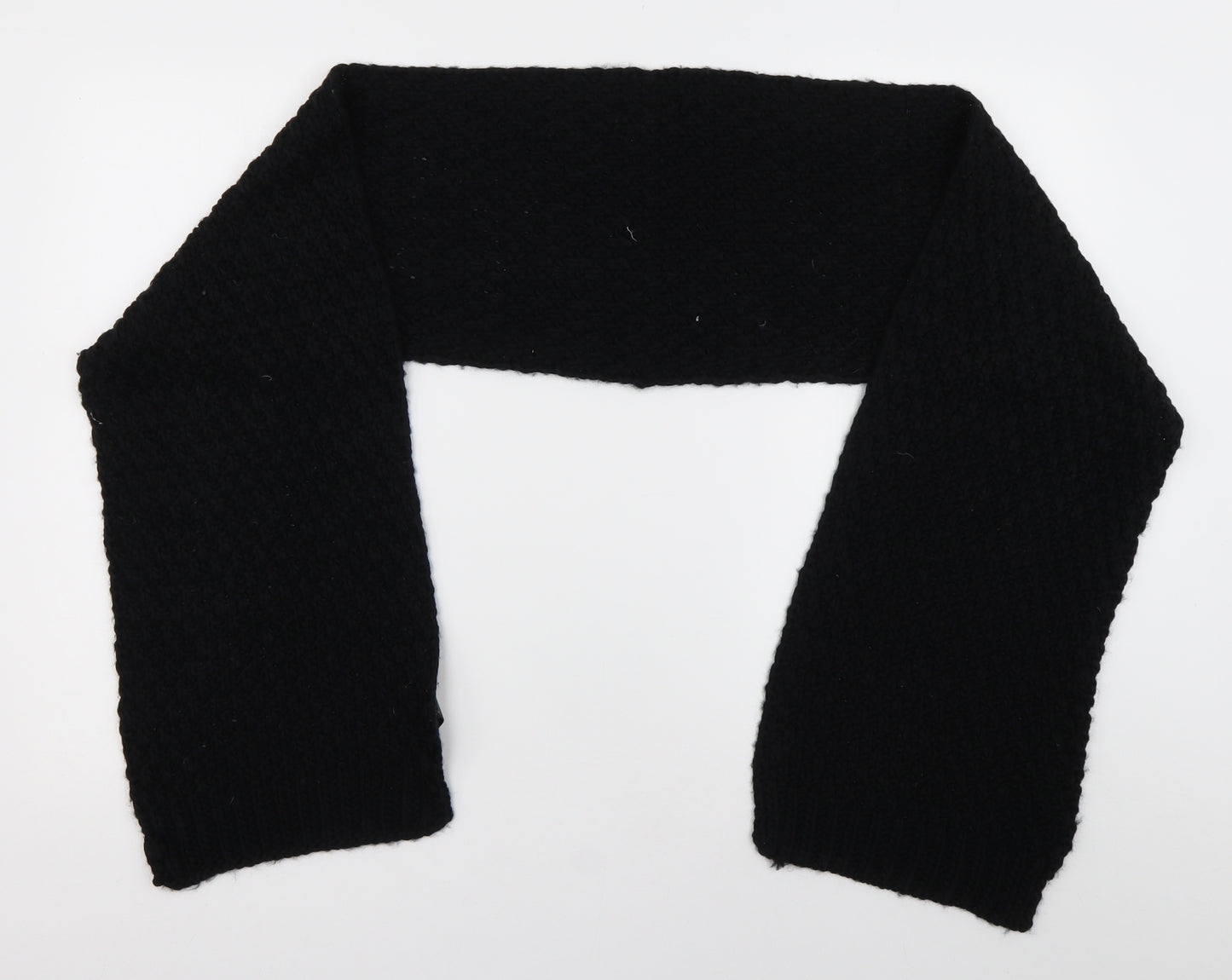 monson Womens Black Acrylic Scarf