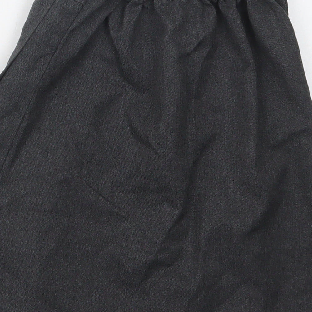 Dunnes Stores Girls Grey Polyester Pleated Skirt Size 4 Years Regular - School Wear