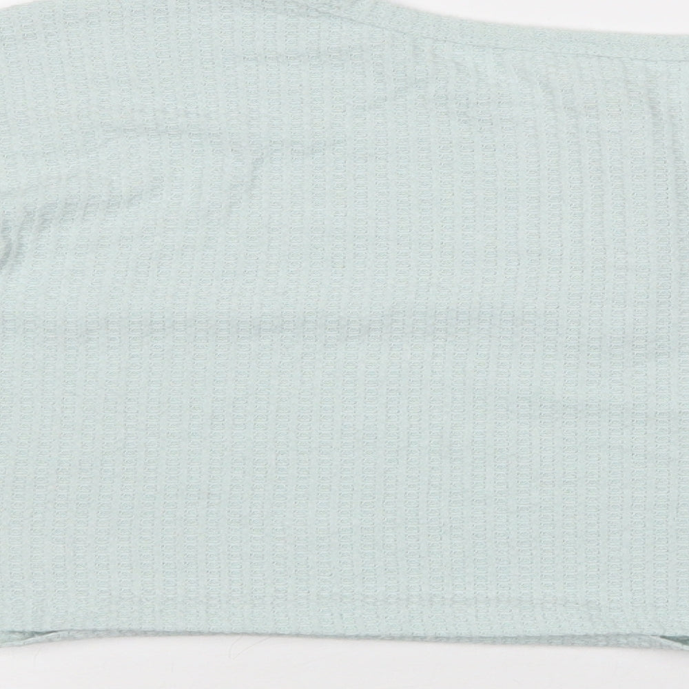 Primark Womens Green Polyester Top Pyjama Top Size XS