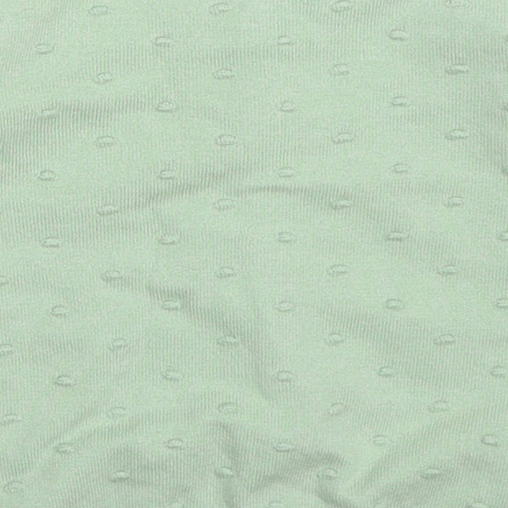 NEXT Girls Green Cotton Cardigan Jumper Size 12-18 Months Button