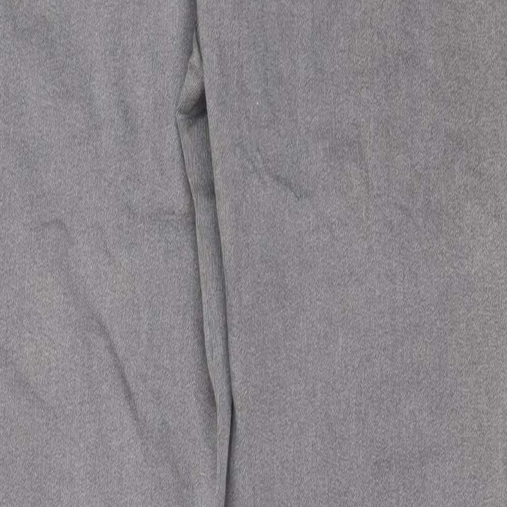 Marks and Spencer Womens Grey Cotton Skinny Jeans Size 12 L29 in Regular
