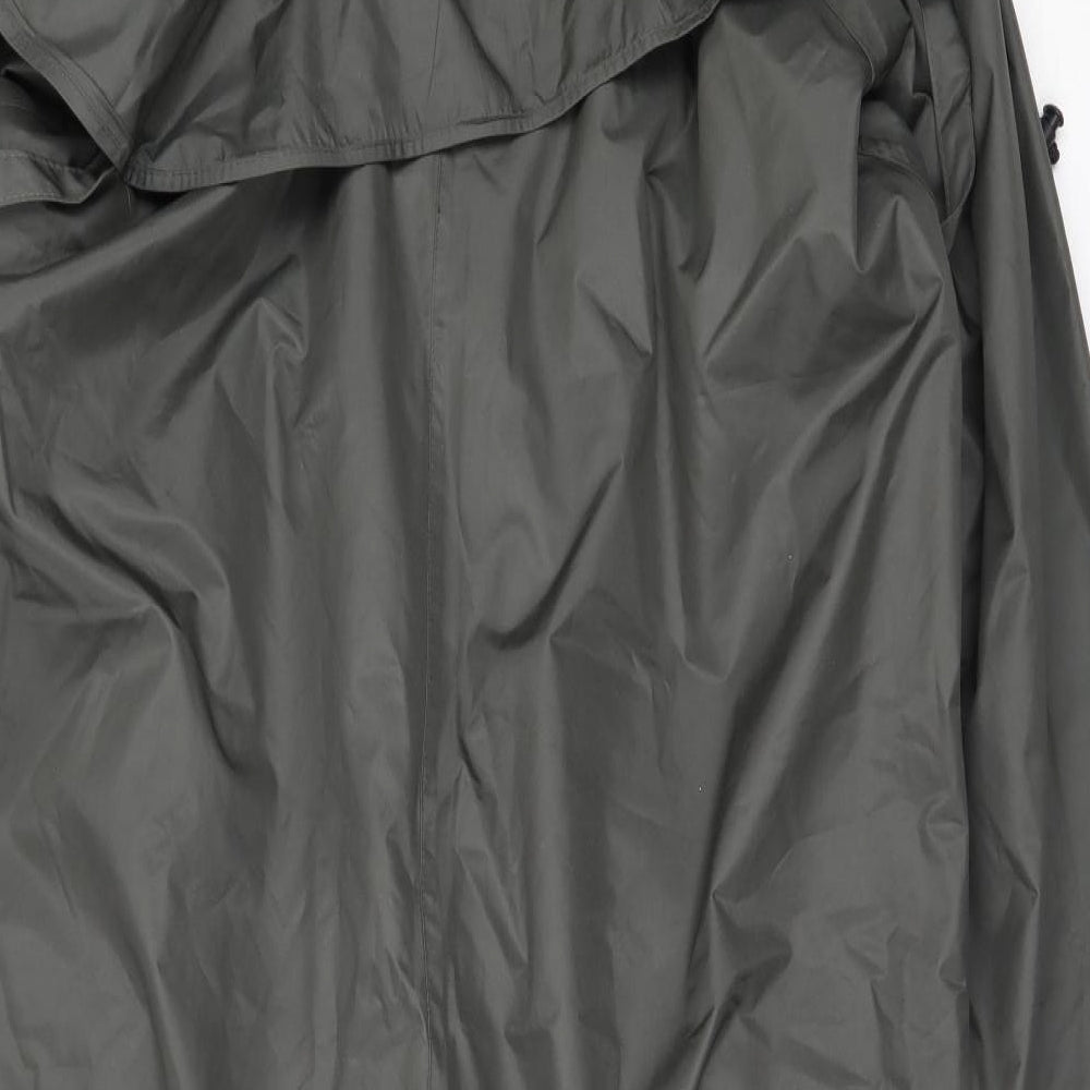 Country Estate Womens Green Trench Coat Coat Size 18 Zip
