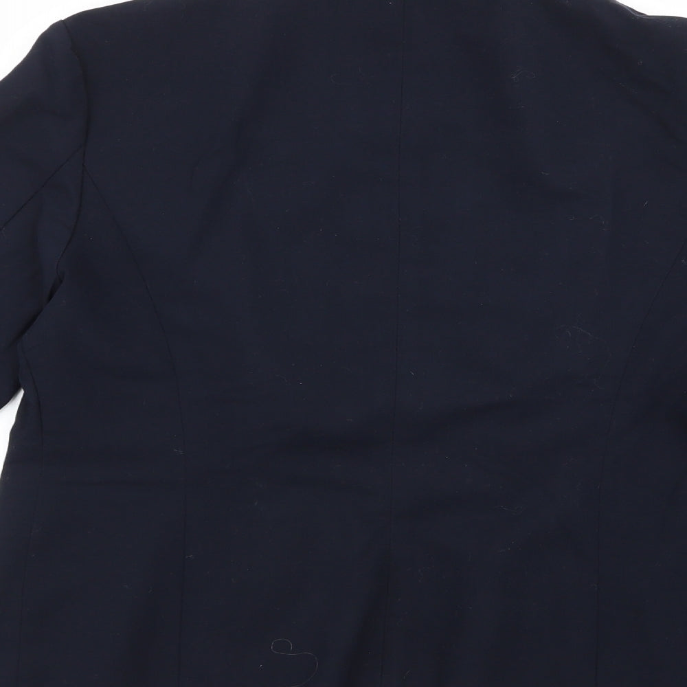 Marks and Spencer Womens Blue Jacket Blazer Size 12