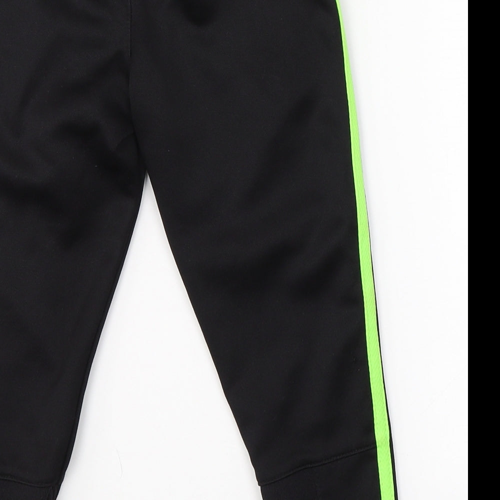 Oneills Boys Black Polyester Jogger Trousers Size 3-4 Years Regular