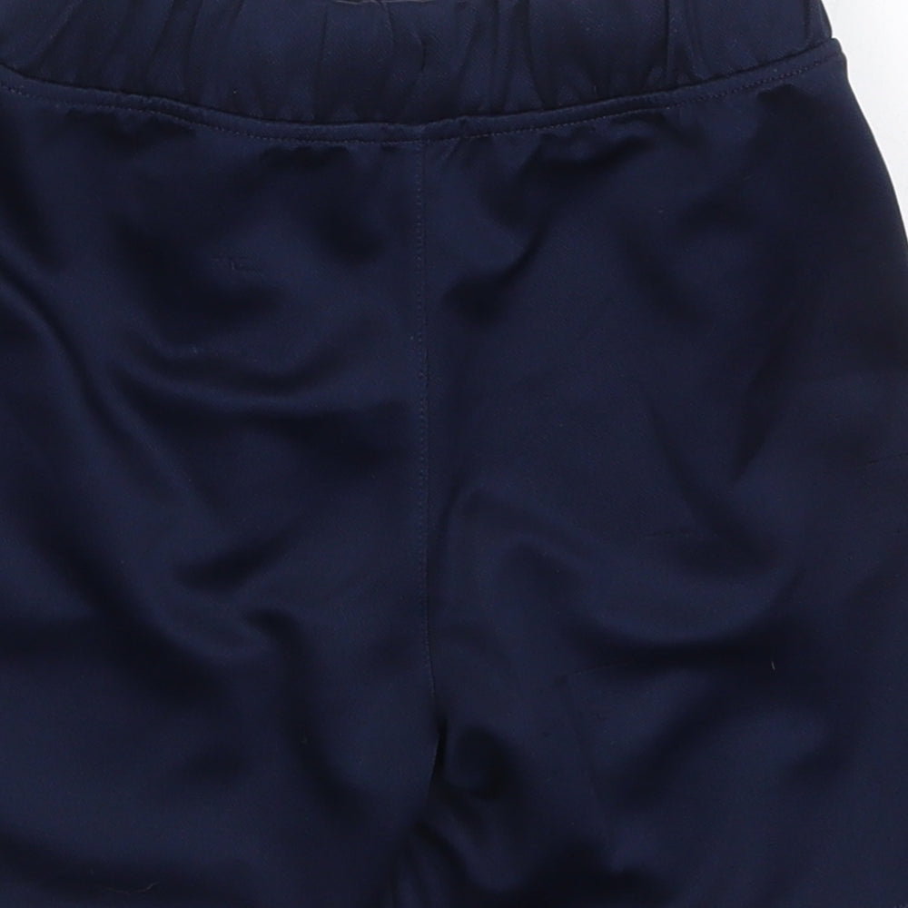 Dunnes Boys Blue Polyester Sweat Shorts Size 7-8 Years Regular Drawstring