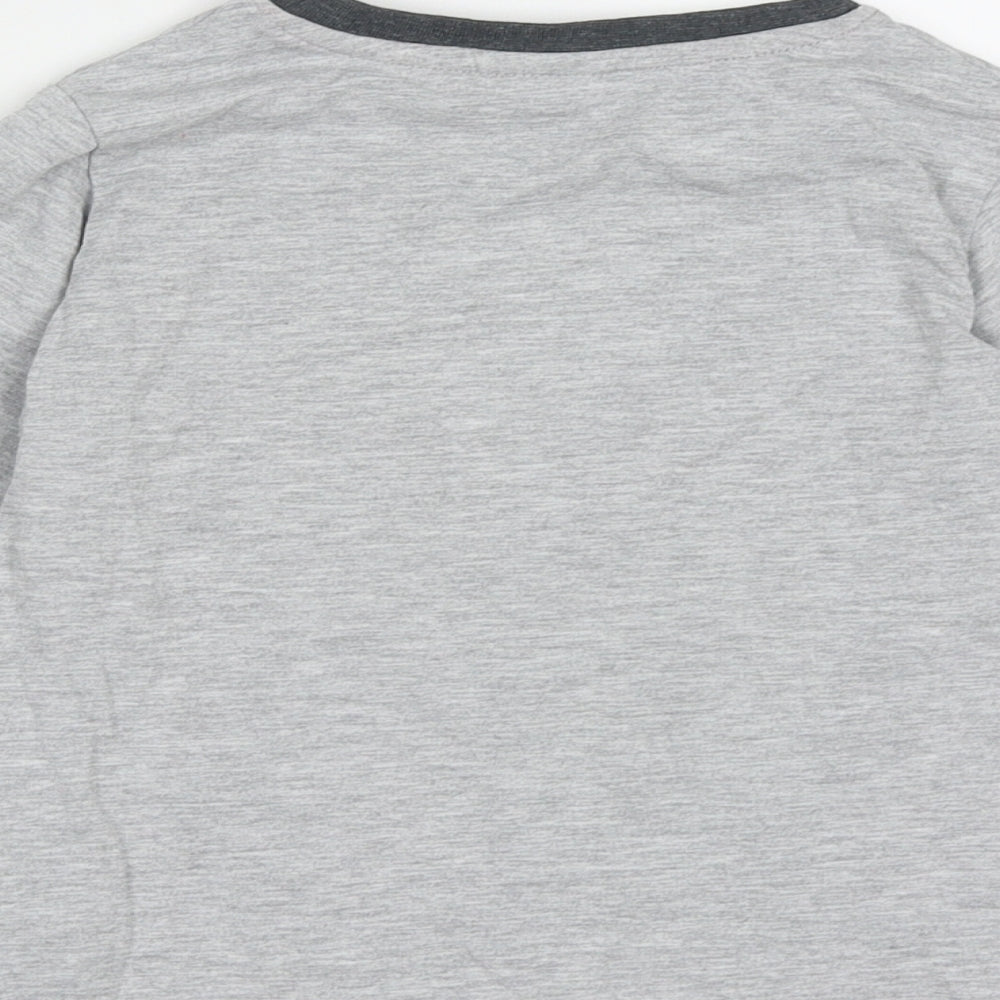 NEXT Boys Grey Cotton Pyjama Top Size 5 Years Pullover - sleep spin repeat