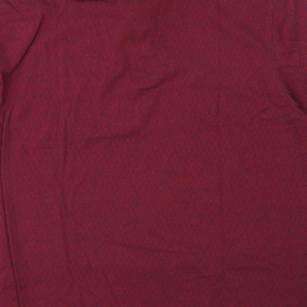 Morley Mens Purple Cotton Polo Size 2XL Collared Button