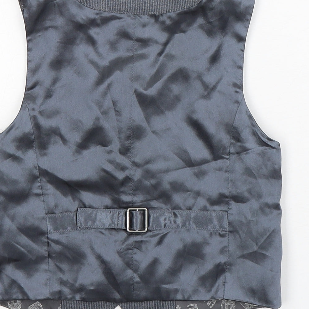 Monsoon Boys Grey Jacket Waistcoat Size 4 Years