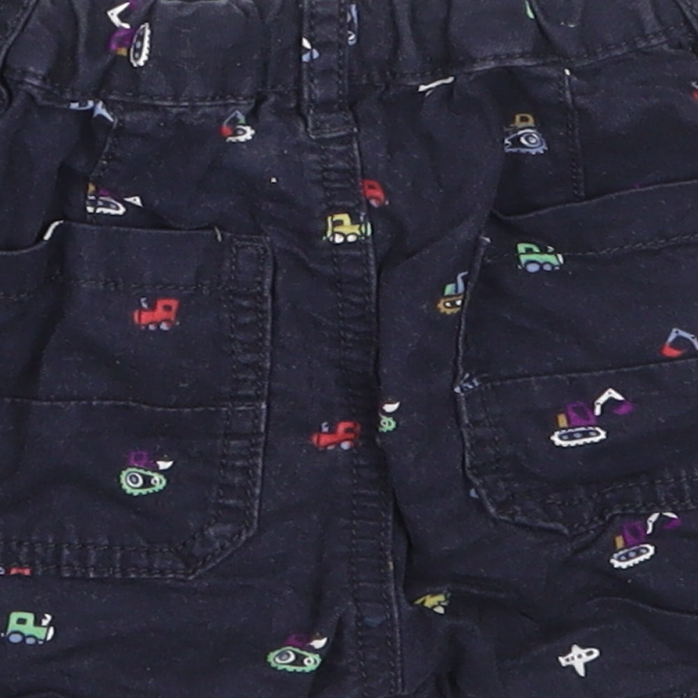 NEXT Boys Blue Cotton Cropped Trousers Size 12-18 Months
