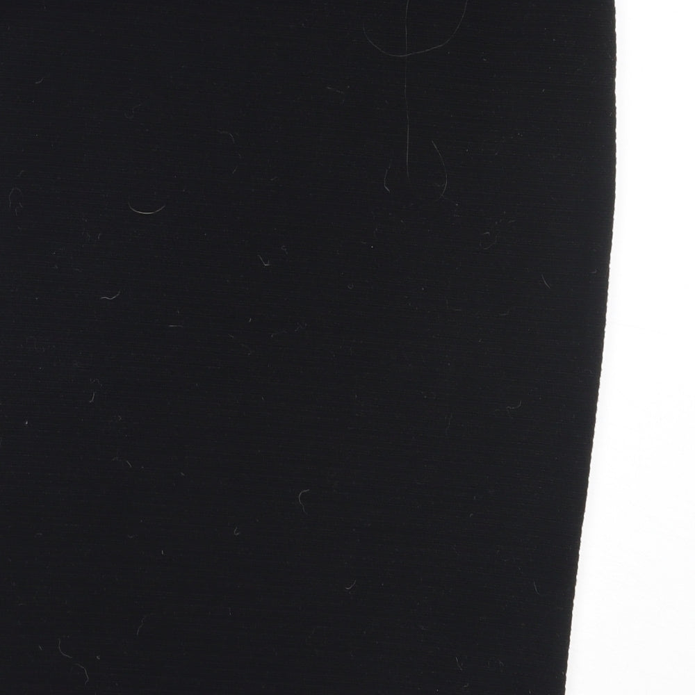 Dunnes Stores Womens Black Polyester Straight & Pencil Skirt Size S