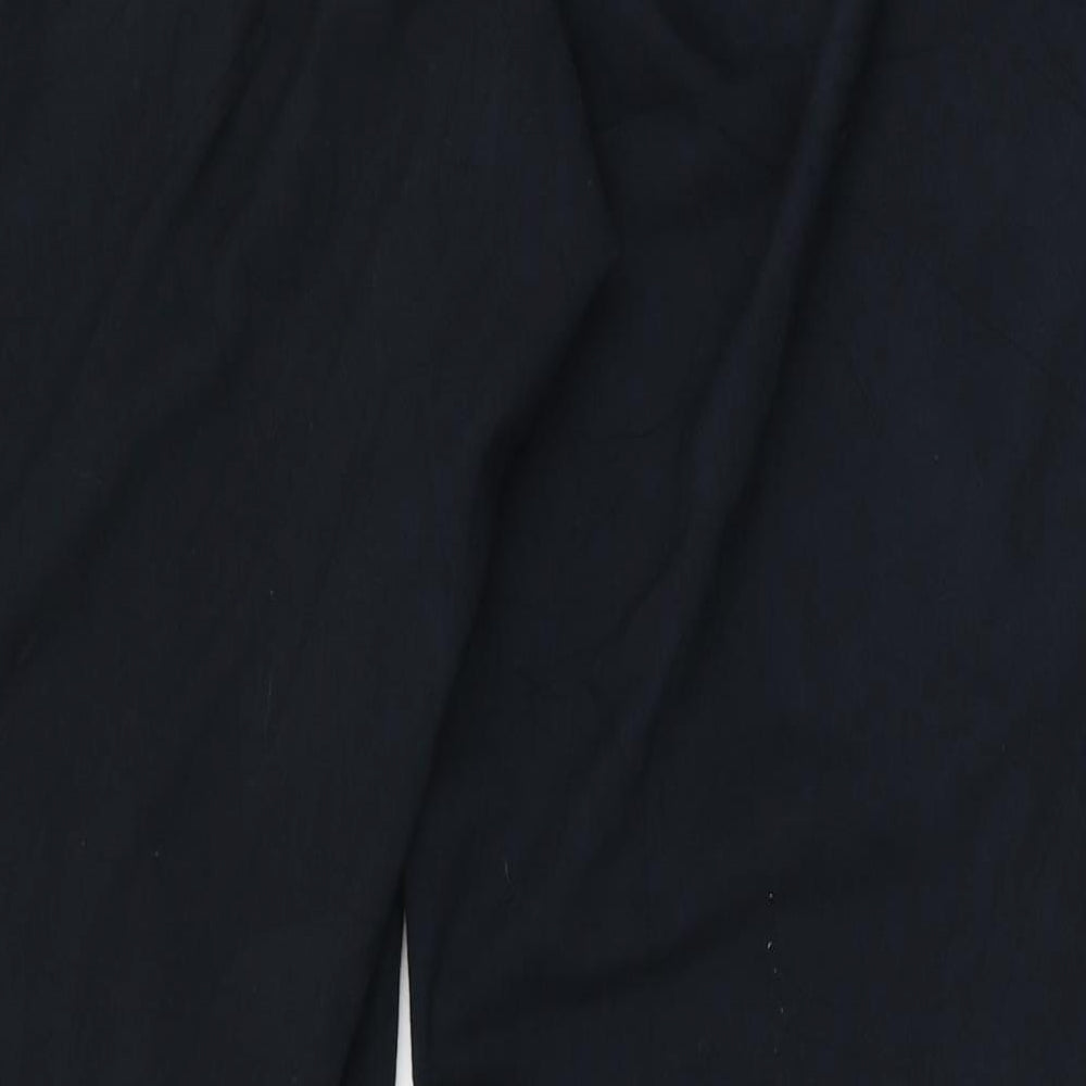 Autonomy Womens Blue Polyester Trousers Size 18 L31 in Regular Button