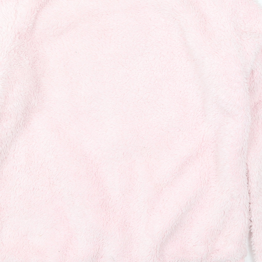 George Womens Pink Solid Polyester Top Pyjama Top Size 8 - Shine Bright