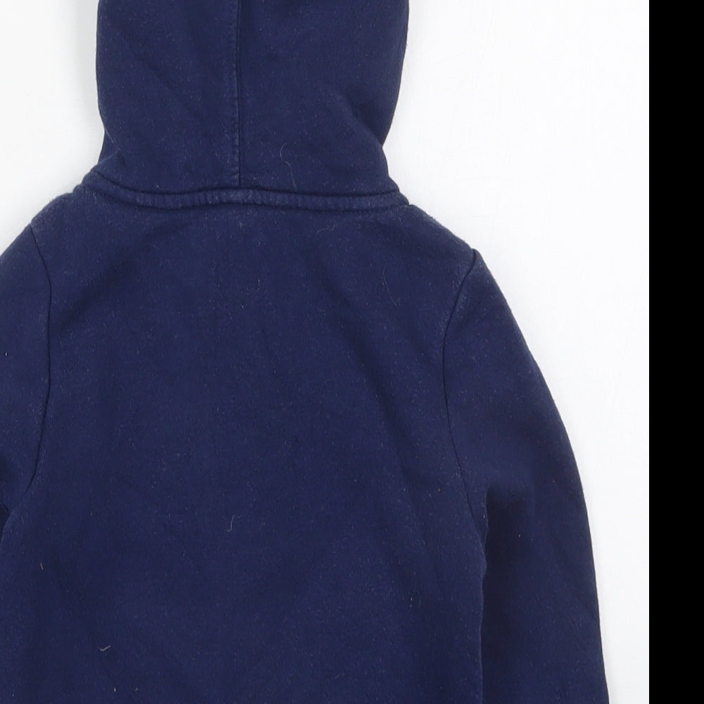 Gap Girls Blue Jacket Size 18-24 Months Zip