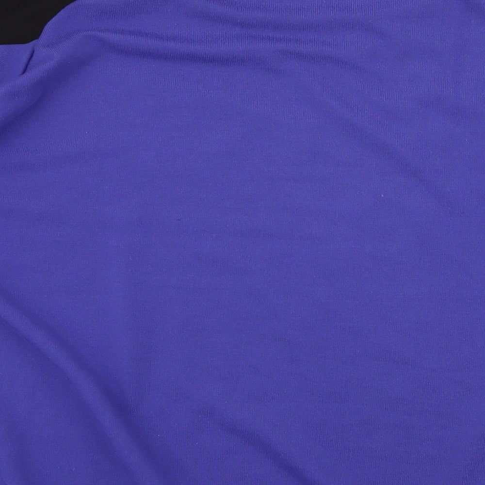 George Womens Purple Round Neck Polyester Pullover Jumper Size 20 - chiffon neck