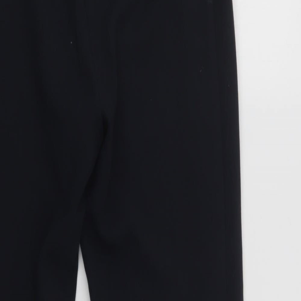 Paz Torras Womens Blue Polyester Dress Pants Trousers Size 10 L25 in Regular Button