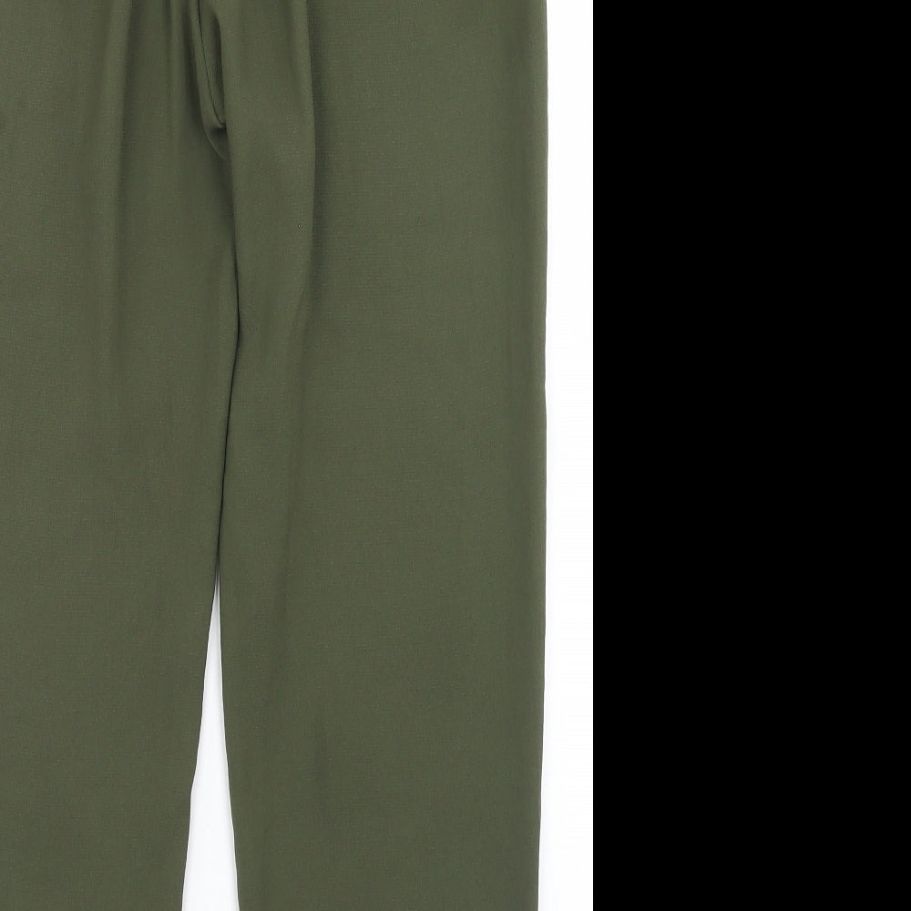 Esprit Womens Green Polyester Dress Pants Trousers Size 12 L25 in Regular