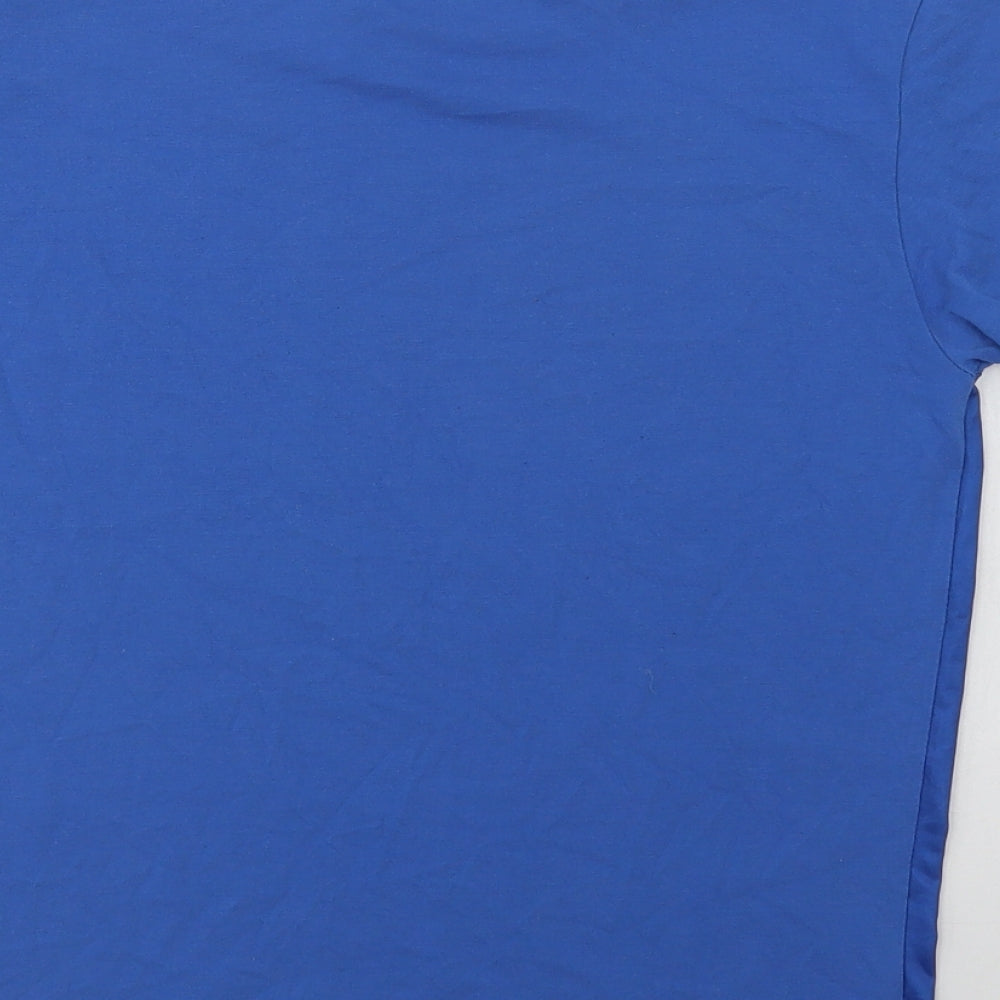 Zhixuan tong Boys Blue Polyester Basic T-Shirt Size 13 Years Crew Neck - Fortnite