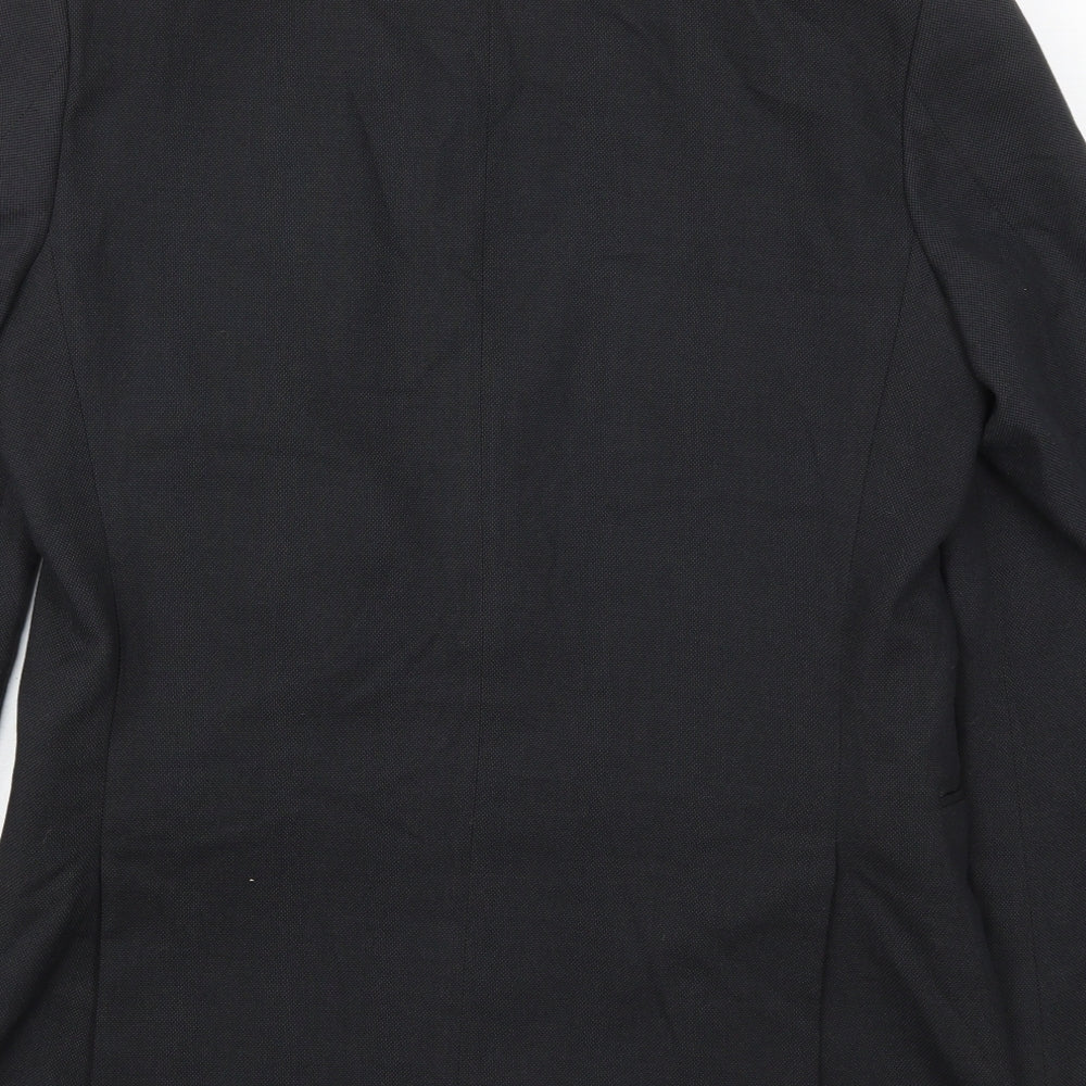 Marks and Spencer Mens Grey Polyester Jacket Suit Jacket Size 40