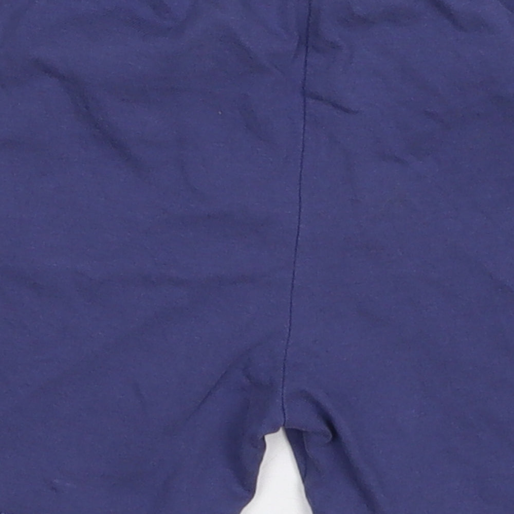 TU Boys Blue Cotton Sweat Shorts Size 2-3 Years Regular - Sleep Shorts