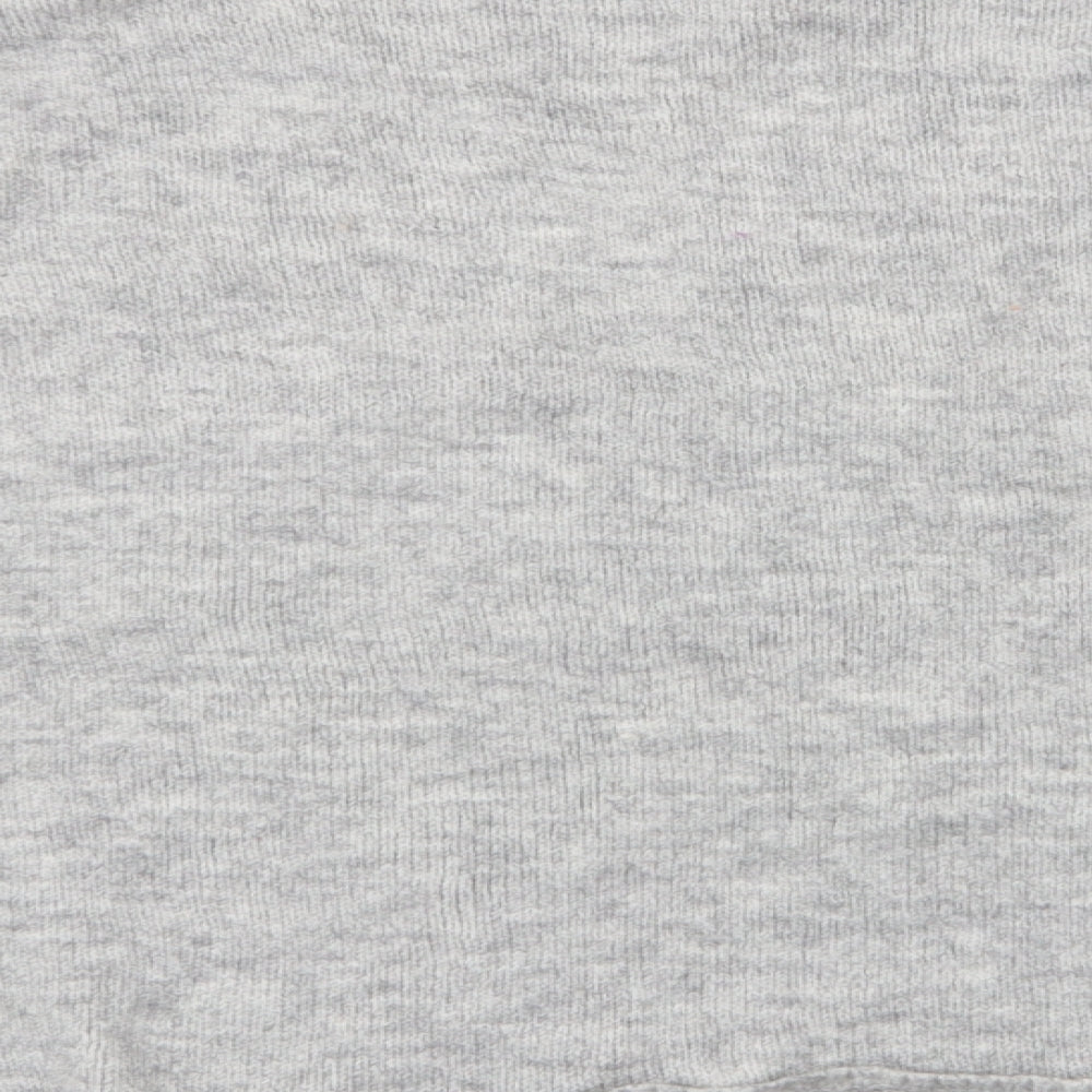 Primark Womens Grey Round Neck Acrylic Pullover Jumper Size XL