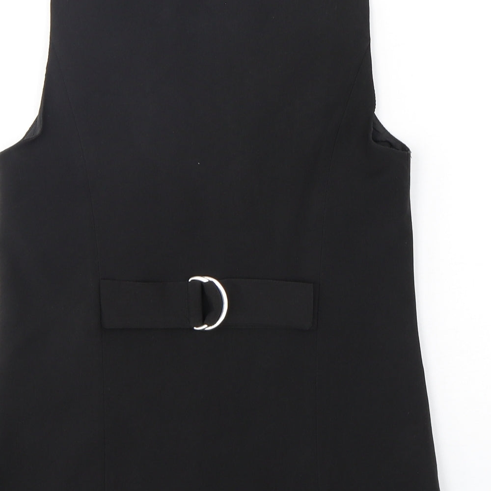 Atmosphere Womens Black Polyester Jacket Suit Waistcoat Size 10