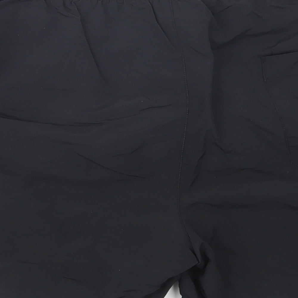 US Polo Assn. Womens Black Nylon Bermuda Shorts Size L L4 in Regular Drawstring