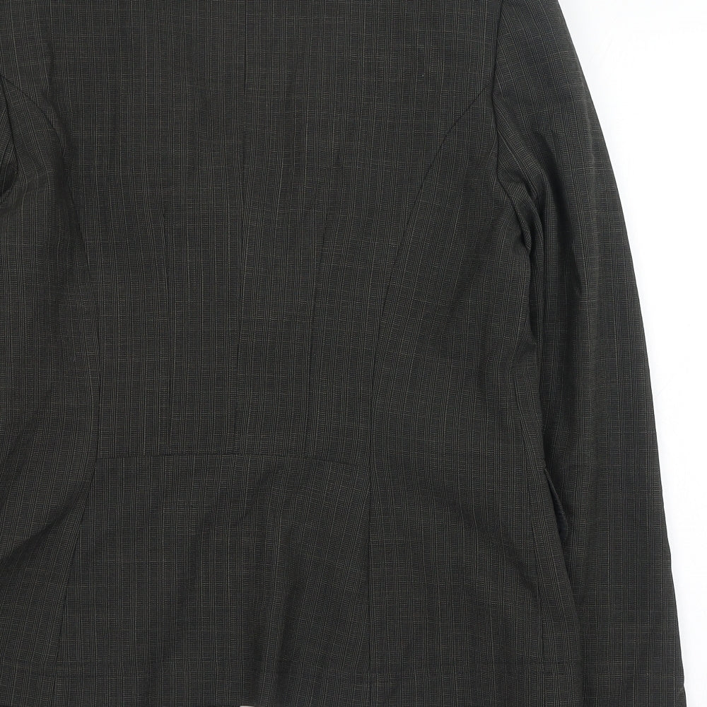 NEXT Womens Green Jacket Blazer Size 10 Button