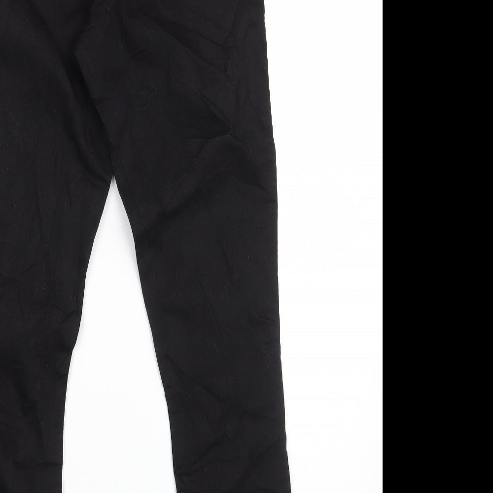 ASOS Womens Black Cotton Jegging Jeans Size 26 in L28 in Slim Zip