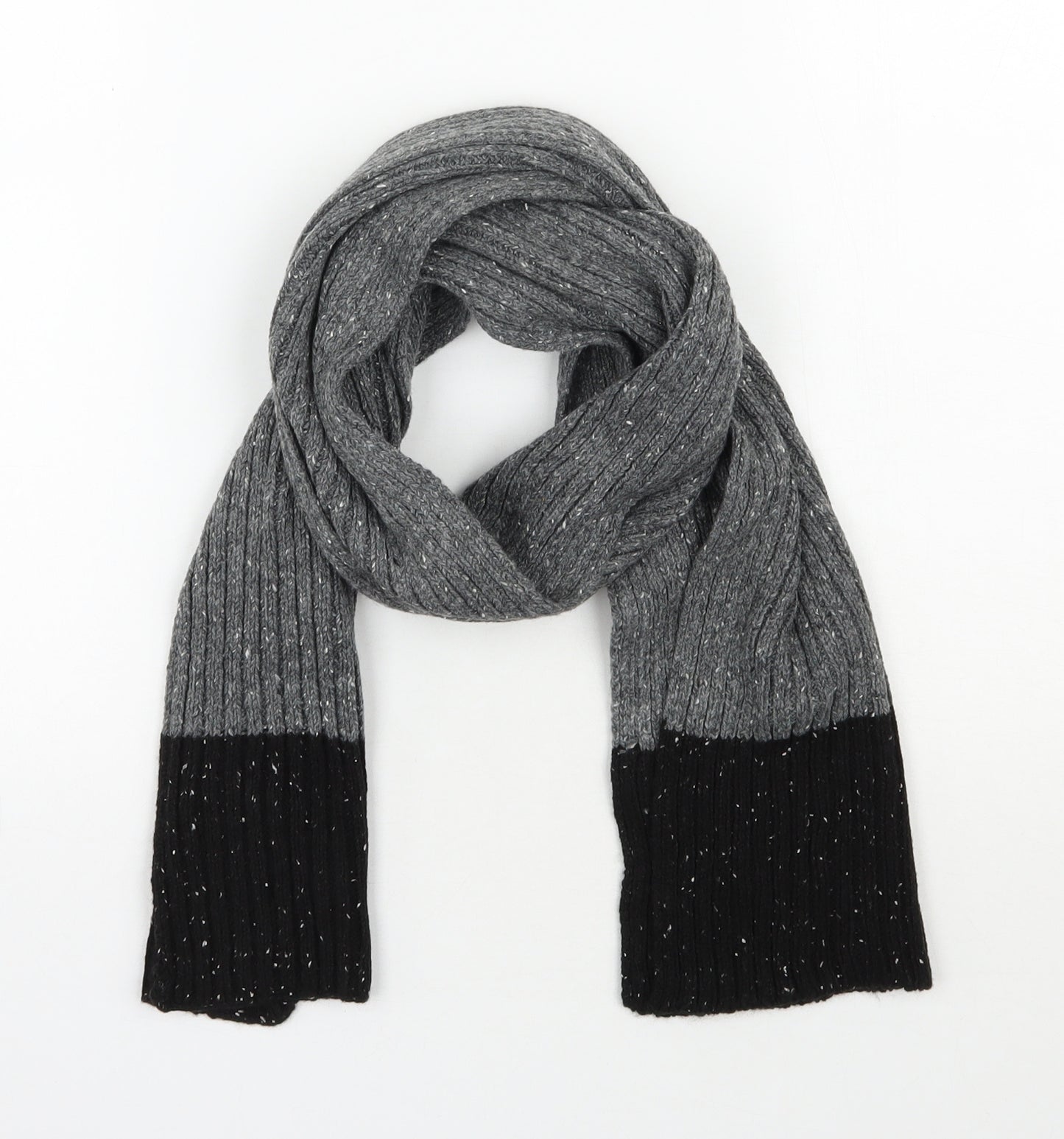 Lambretta Mens Grey Acrylic Scarf One Size