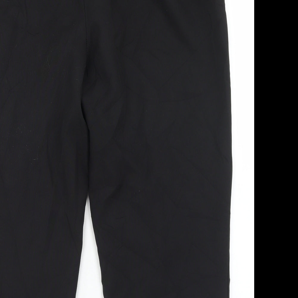Bm Collection Womens Black Polyester Dress Pants Trousers Size 20 L24 in Regular