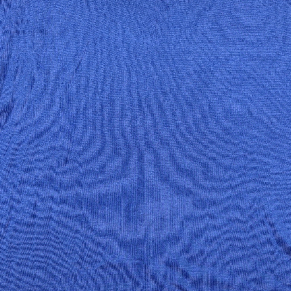 Dorothy Perkins Womens Blue Crew Neck Acrylic Pullover Jumper Size 12