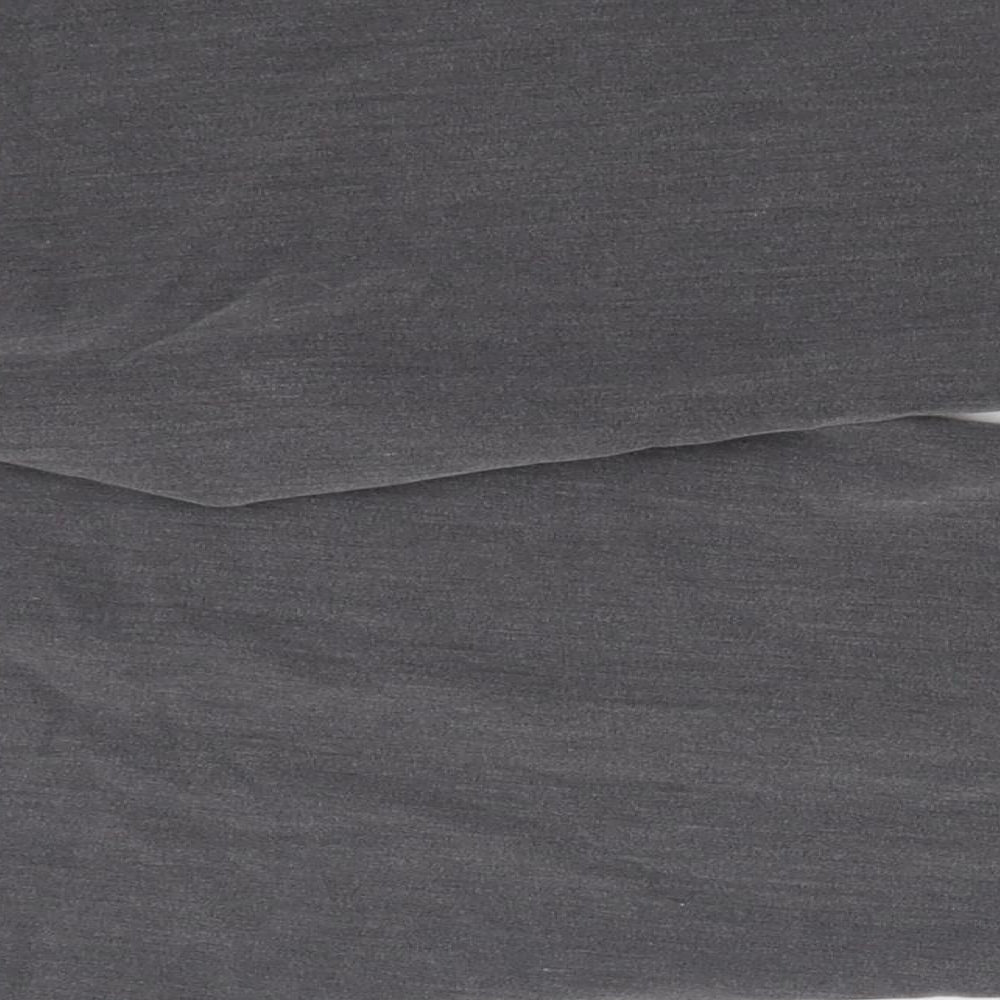 Vida Vi Womens Grey Polyester Trousers Size 16 L27 in Regular
