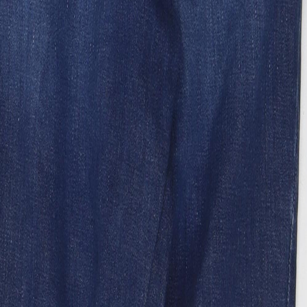 Dejour Womens Blue Cotton Skinny Jeans Size 8 L29 in Regular Button
