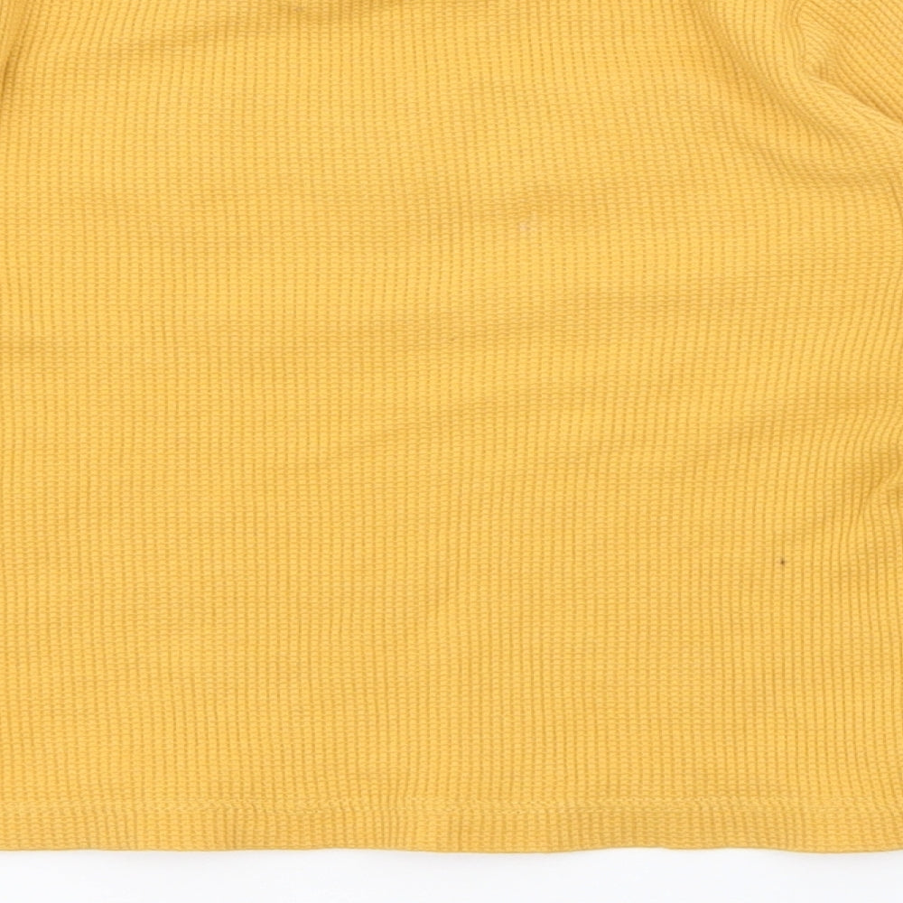 name it Boys Yellow Cotton Pullover T-Shirt Size 2-3 Years Crew Neck - Vancouver