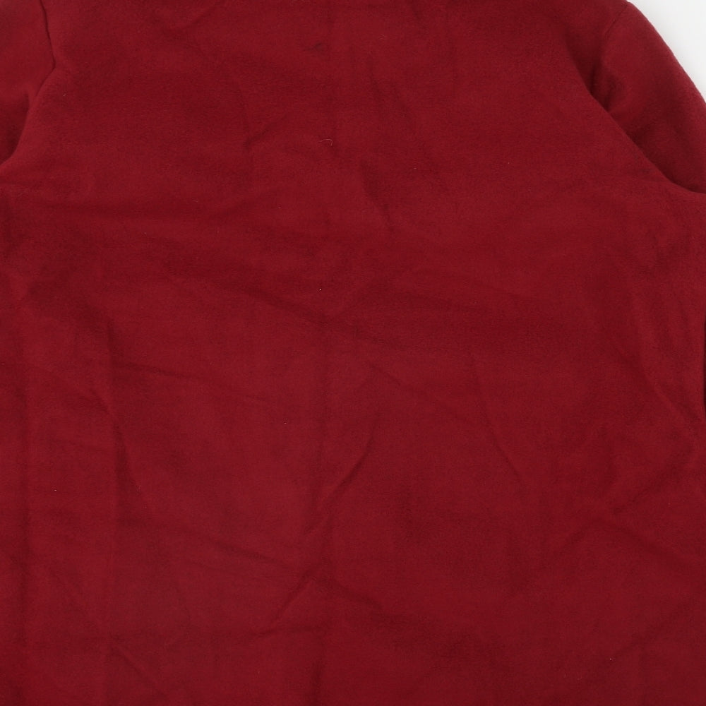 Gabriella Vincenza Womens Red Jacket Size 16 Button