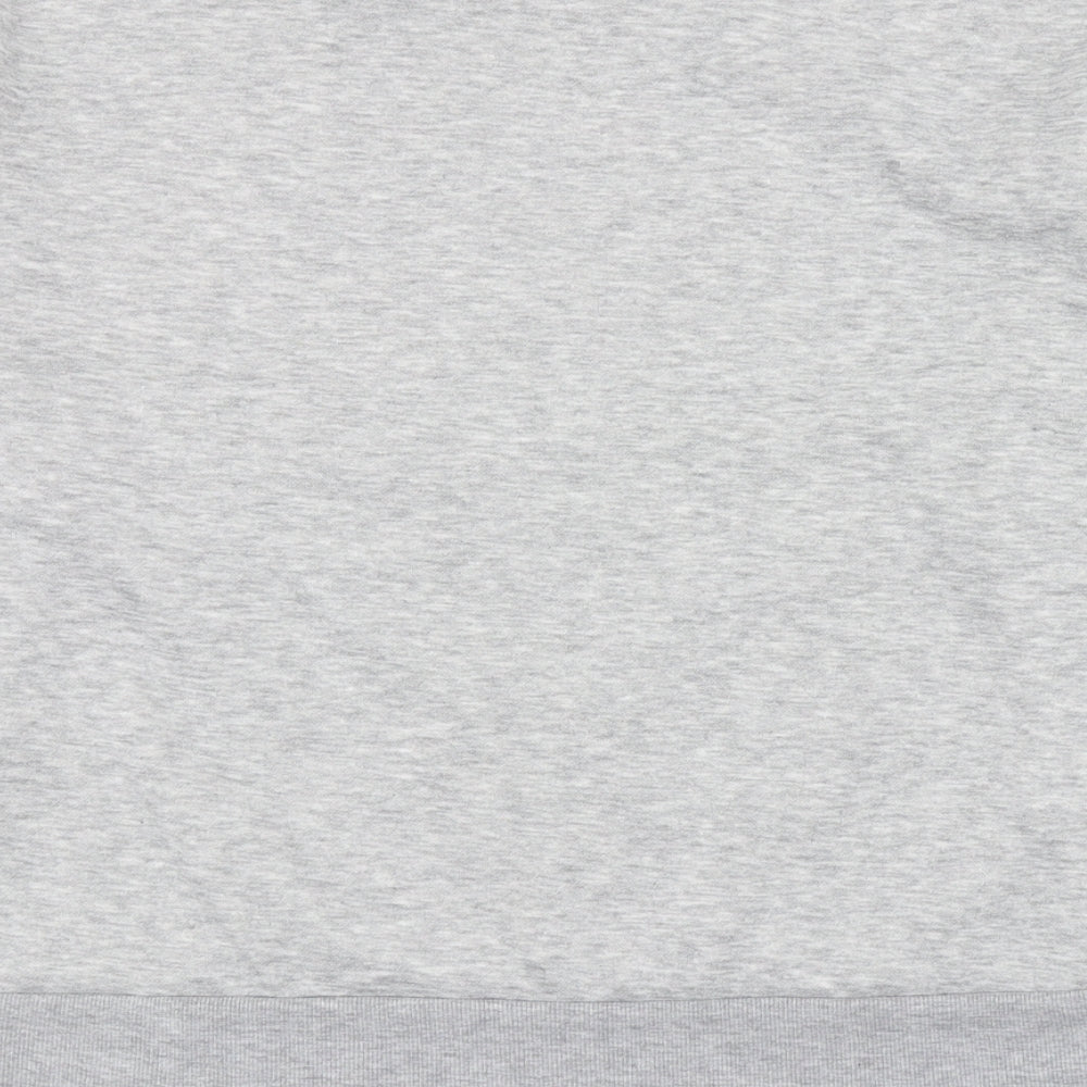 Primark Womens Grey Round Neck Cotton Pullover Jumper Size S