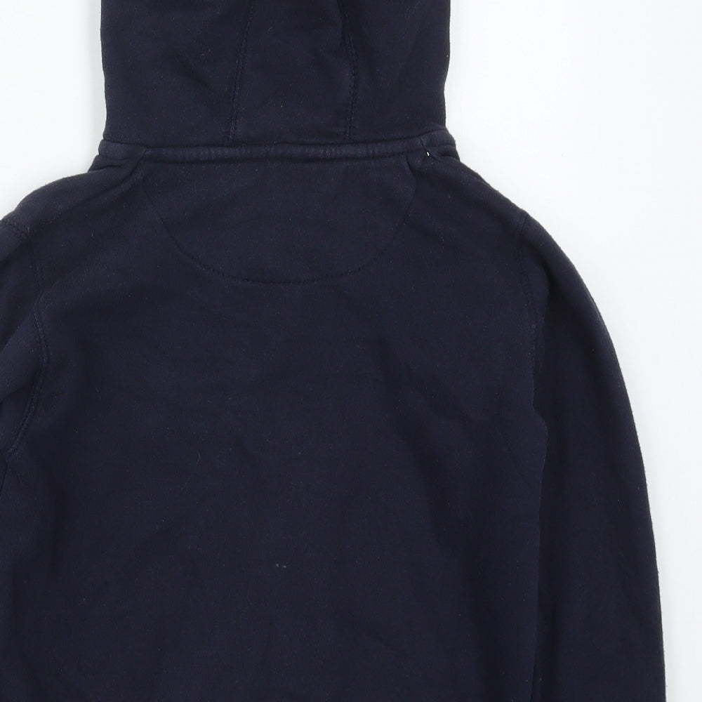 Tottenham Hotspur Boys Blue Cotton Full Zip Hoodie Size 7-8 Years Zip - Tottenham Hotspur