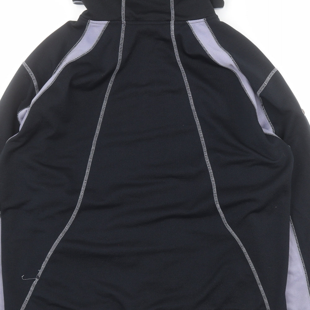 Carbrini Mens Grey Polyester Full Zip Hoodie Size XL