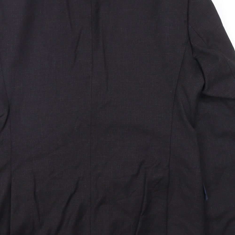 Marks and Spencer Mens Black Wool Jacket Suit Jacket