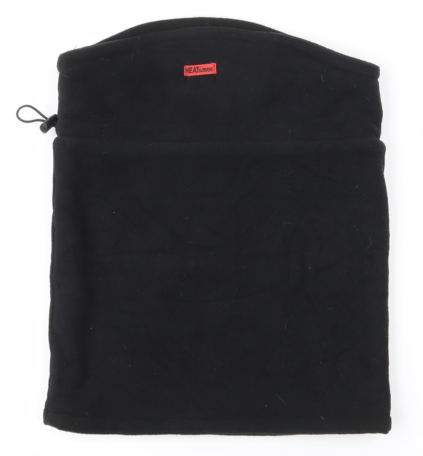 HeatSaver Mens Black Polyester Cowl/Snood Scarf One Size - Thermal