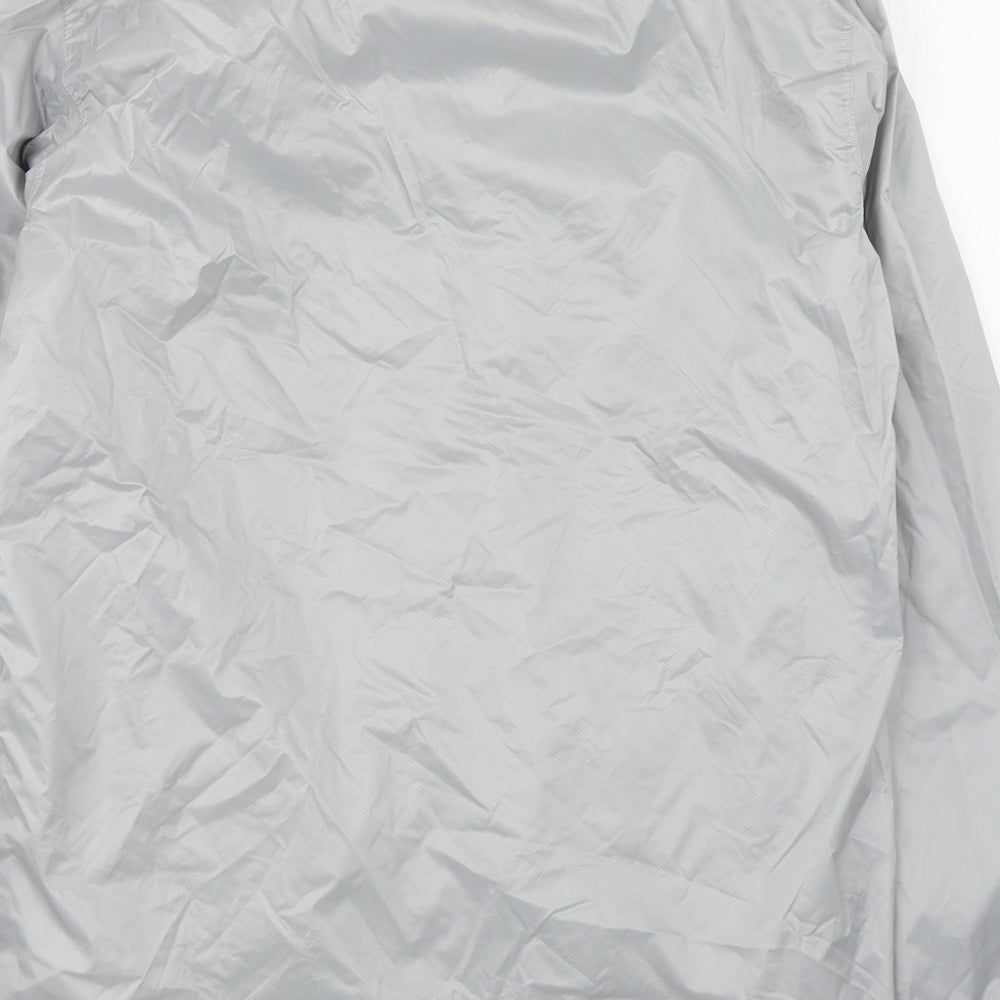 Regatta Womens Silver Windbreaker Coat Size S Zip