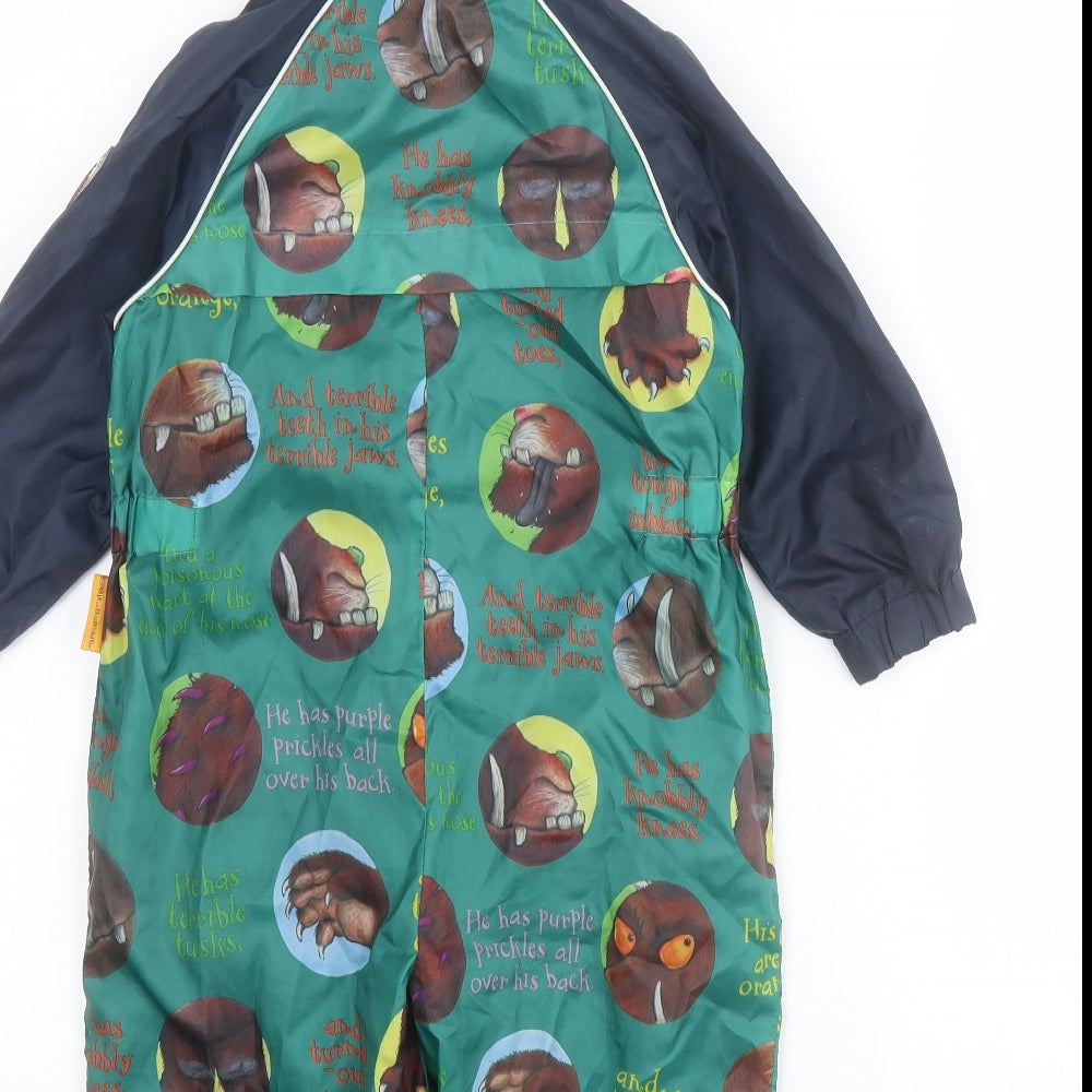 TU Baby Green Jacket Snowsuit Size 18-24 Months Zip - The Gruffalo