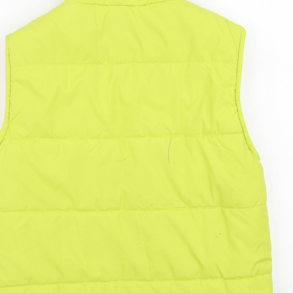 tuc tuc Boys Yellow Gilet Coat Size 8 Years Zip