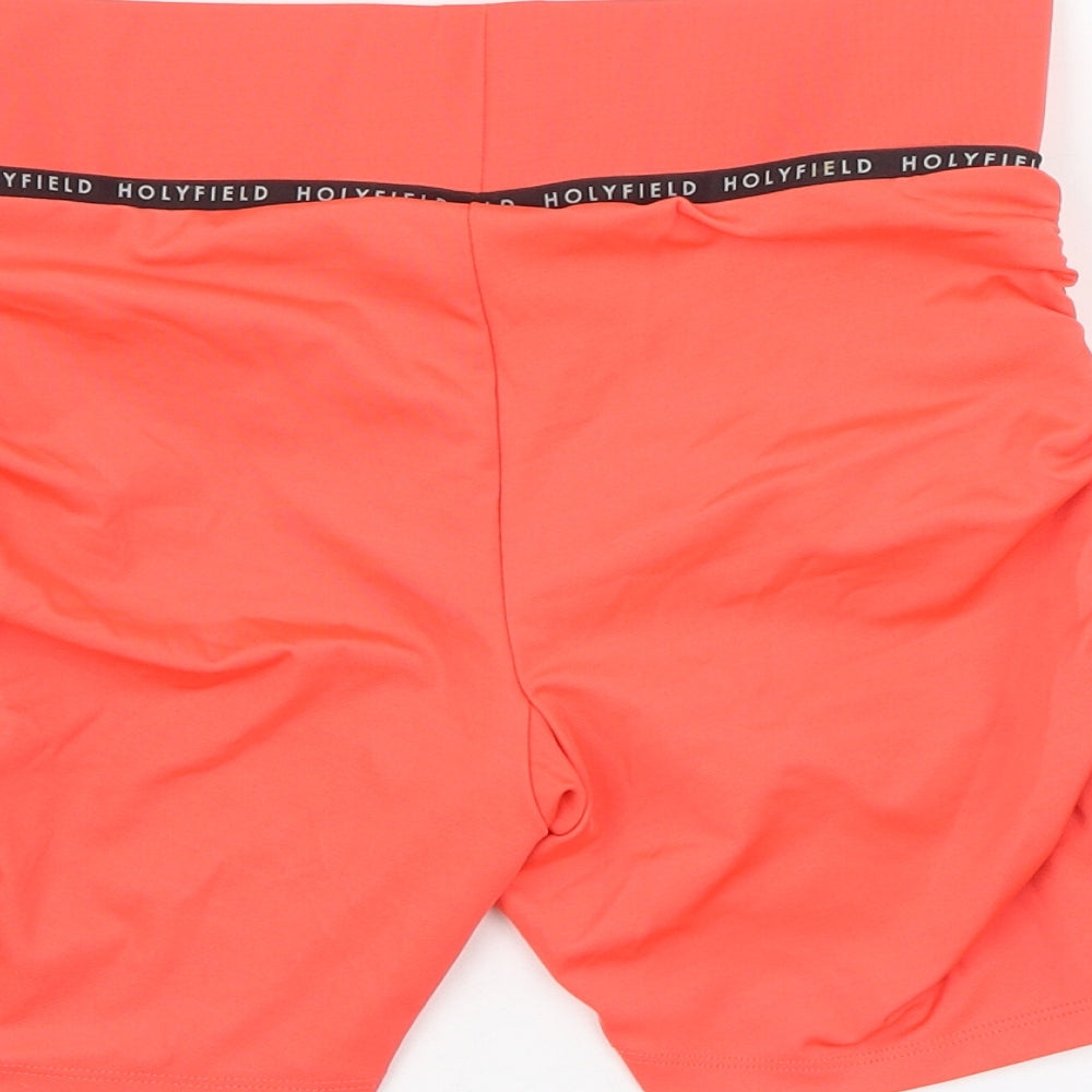 Hollyfield Girls Pink Polyester Compression Shorts Size 14-15 Years Regular