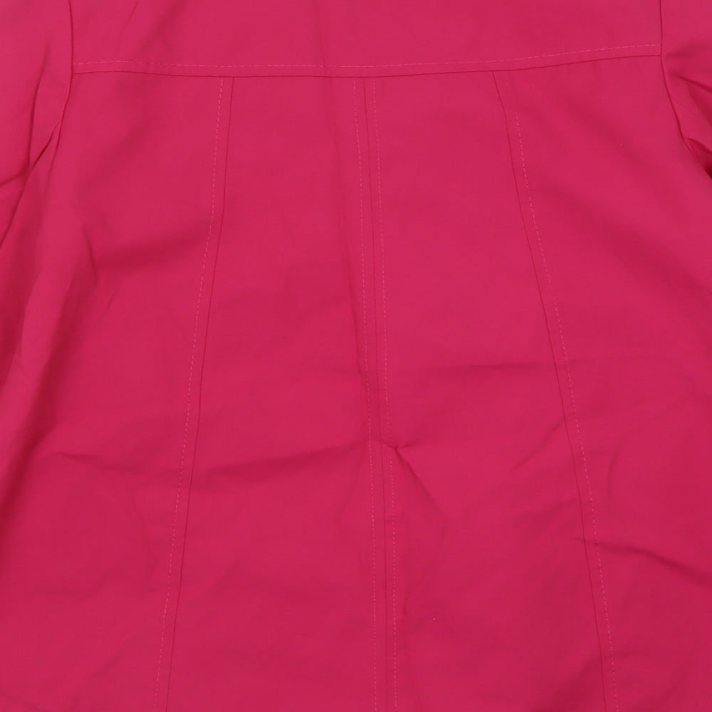 BHS Womens Pink Jacket Size 12 Button