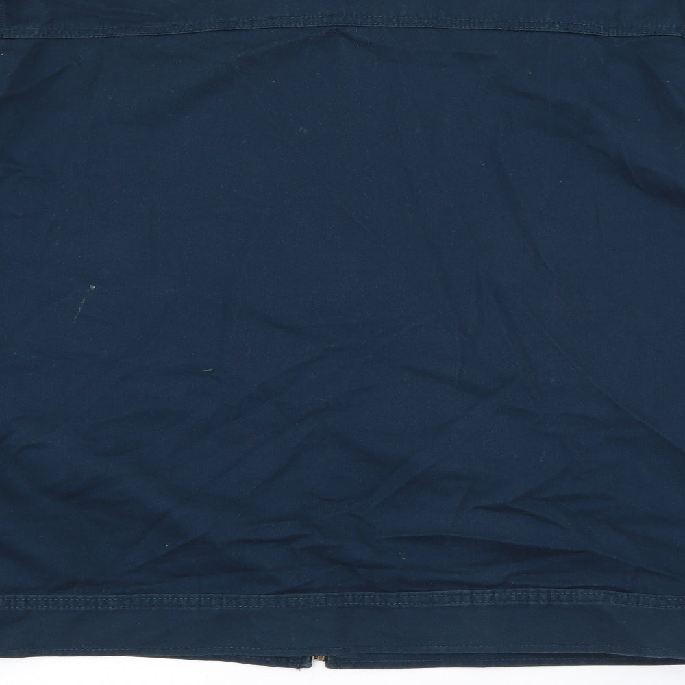 Marks and Spencer Mens Blue Jacket Size XL Zip