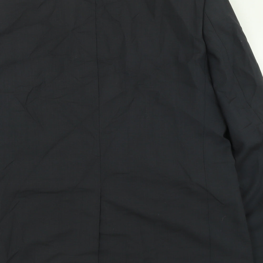 Marks and Spencer Mens Grey Wool Jacket Suit Jacket Size 40